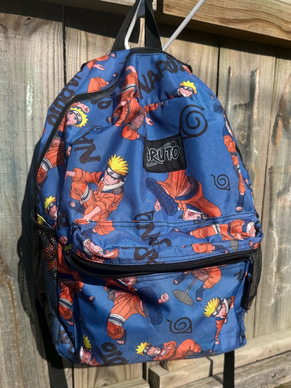Naruto Kids Blue Character Backpack by Naruto